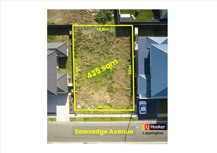 Main view of Homely land listing, 139 Sawsedge Avenue, Denham Court NSW 2565