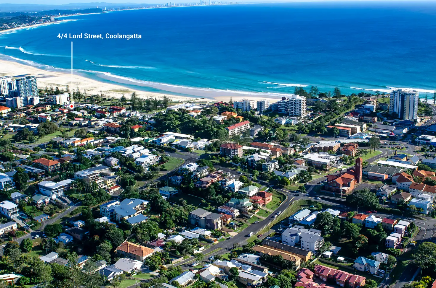 Main view of Homely unit listing, 4/4 Lord Street, Kirra QLD 4225