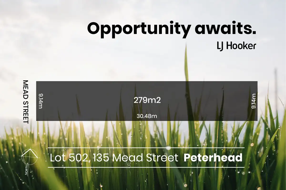 Main view of Homely land listing, 135 Mead Street, Peterhead SA 5016