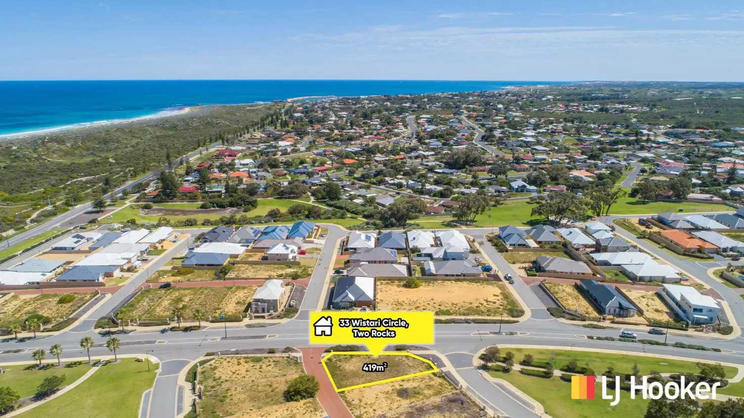 Main view of Homely land listing, 33 Wistari Circle, Two Rocks WA 6037