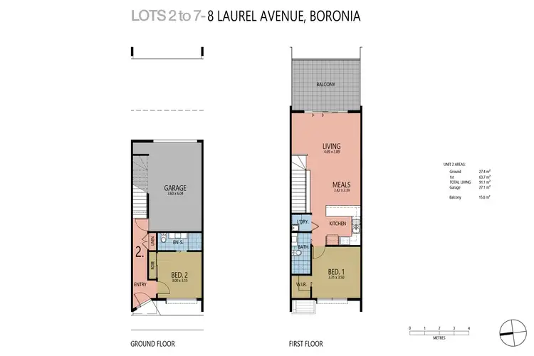 Second view of Homely townhouse listing, 4/8 Laurel Avenue, Boronia VIC 3155