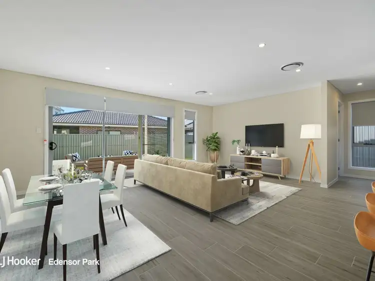 Second view of Homely semi-detached listing, 3 Waxflower Street, Denham Court NSW 2565
