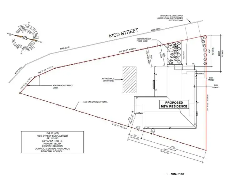 Third view of Homely land listing, 27 Kidd St, Emerald QLD 4720