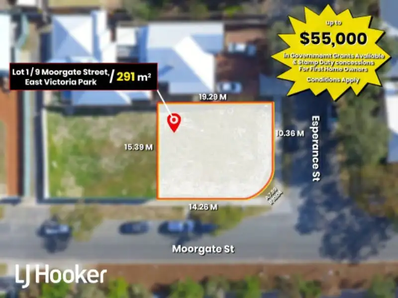 Main view of Homely land listing, Lot 1/9 Moorgate Street, East Victoria Park WA 6101