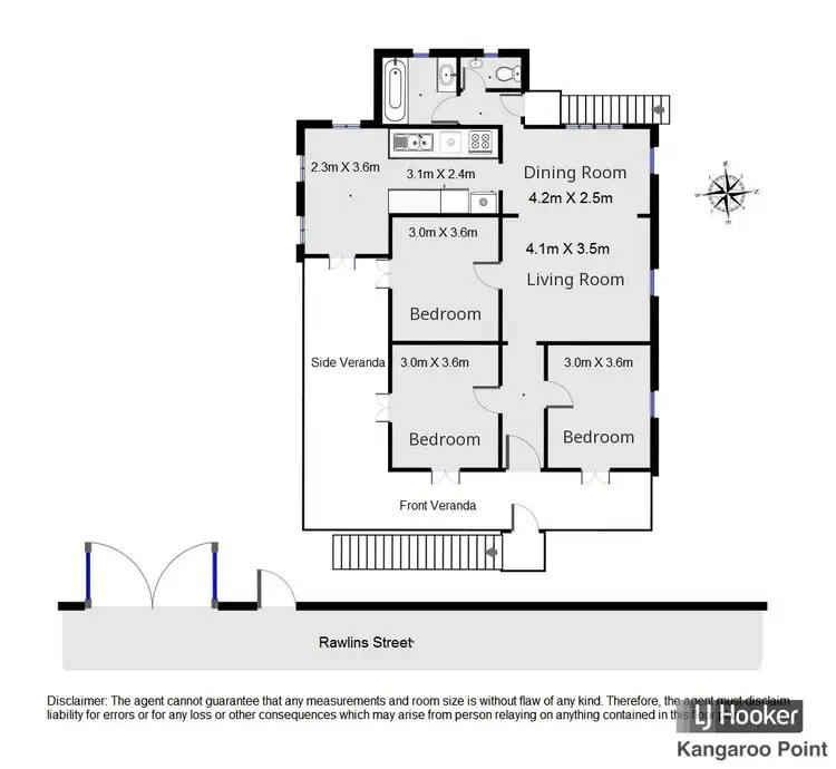 Fourth view of Homely house listing, 19 Rawlins Street, Kangaroo Point QLD 4169
