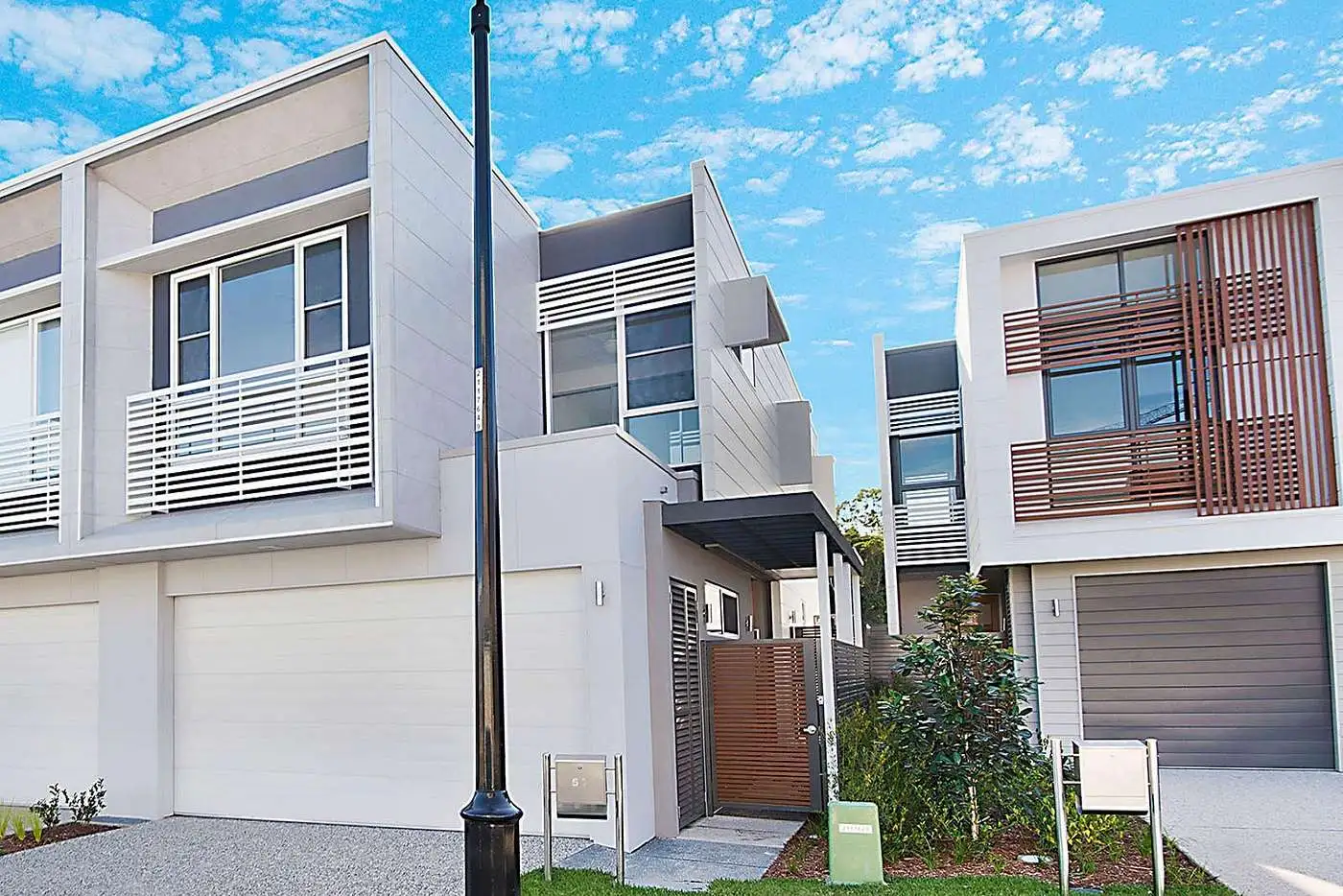 Main view of Homely semi-detached listing, 57 Manhattan Avenue, Robina QLD 4226