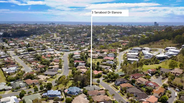 Second view of Homely house listing, 3 Tarrabool Drive, Elanora QLD 4221