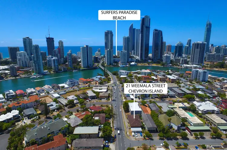 Main view of Homely unit listing, 1/21 Weemala Street, Chevron Island QLD 4217