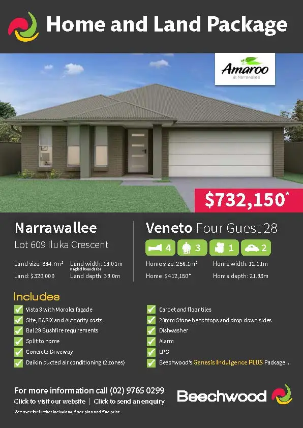 Fourth view of Homely land listing, Lot 609 Iluka Crescent, Narrawallee NSW 2539