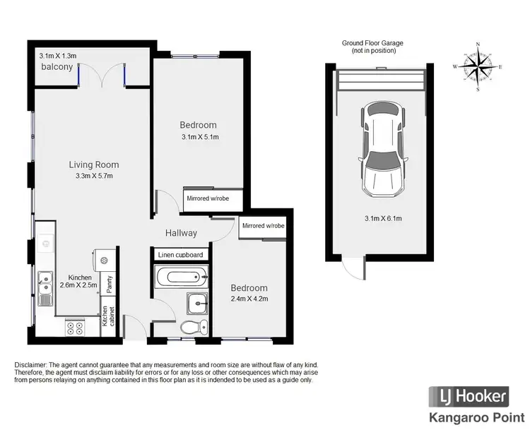 Third view of Homely apartment listing, 6/70 Latrobe Street, East Brisbane QLD 4169