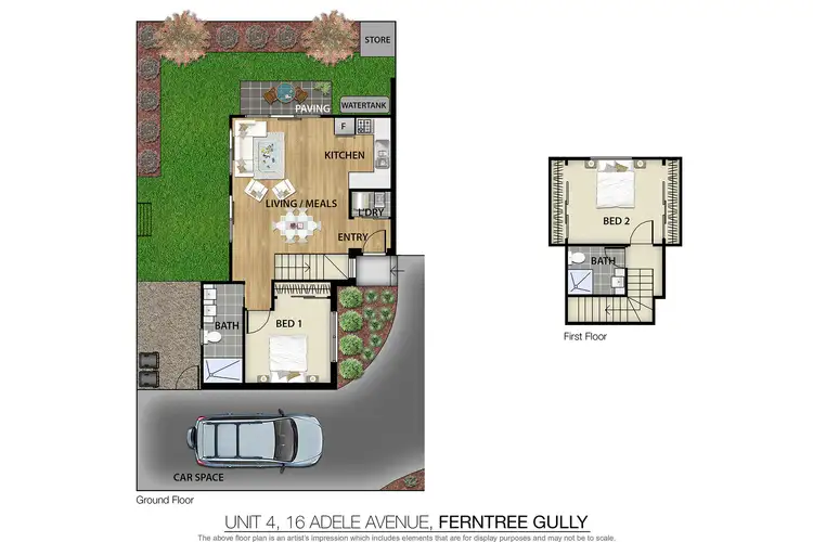 Second view of Homely townhouse listing, 4/16 Adele Avenue, Ferntree Gully VIC 3156