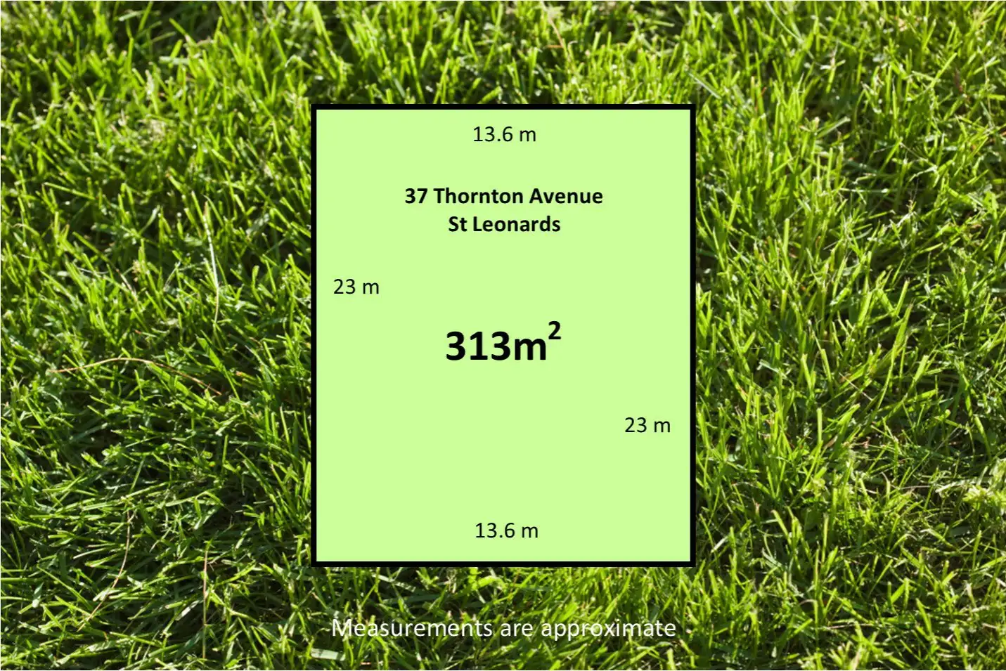 Main view of Homely land listing, 37 Thornton Avenue, St Leonards VIC 3223