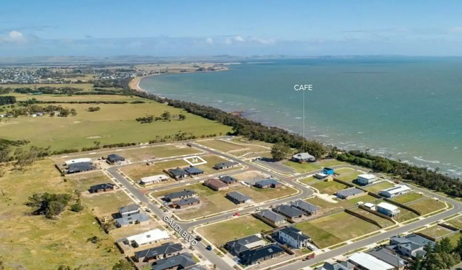 Main view of Homely land listing, 34 Gaudi Boulevard, Corinella VIC 3984