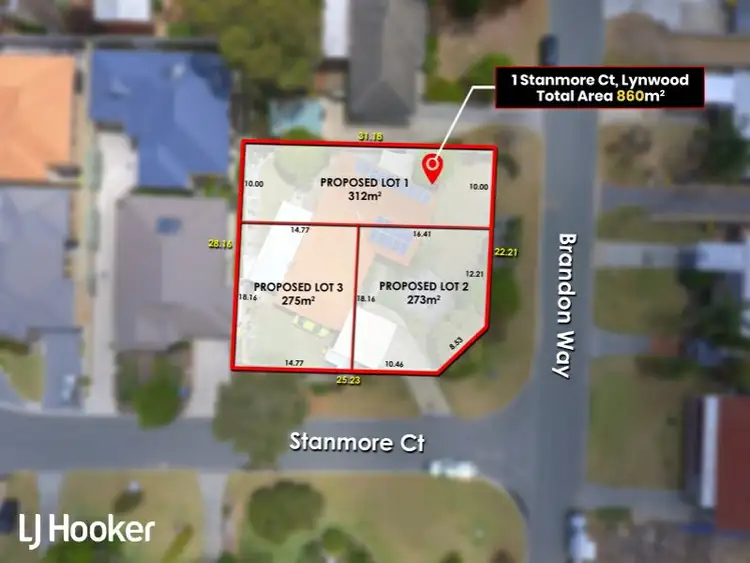 Second view of Homely land listing, 15A Brandon Way, Lynwood WA 6147