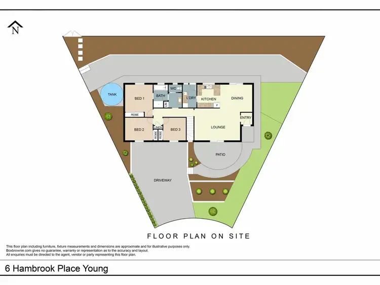 Third view of Homely house listing, 6 Hambrook Place, Young NSW 2594