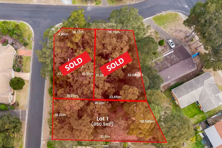 Main view of Homely land listing, Lot 1/13 White Sands Place, Denhams Beach NSW 2536