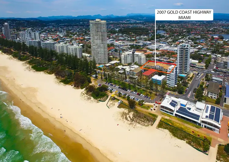 Main view of Homely unit listing, 406/2007 Gold Coast Highway, Miami QLD 4220