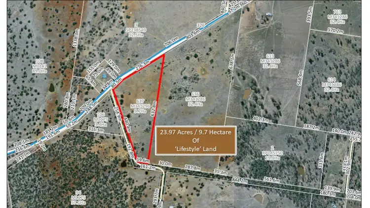 Main view of Homely land listing, Lot 637 cnr Ford and Washpool Roads, Warwick QLD 4370