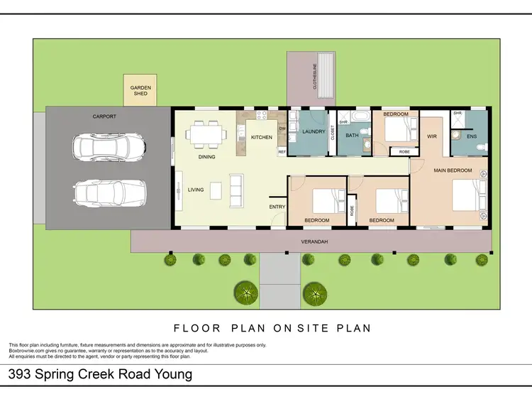 Third view of Homely house listing, 393 Spring Creek Road, Young NSW 2594
