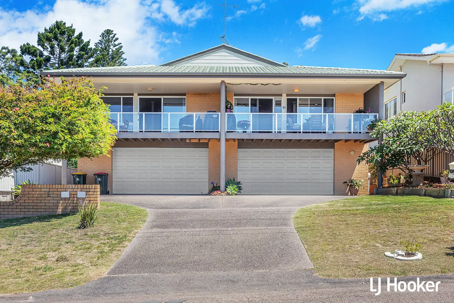 Main view of Homely semi-detached listing, 1/2 Moorooba Crescent, Nelson Bay NSW 2315