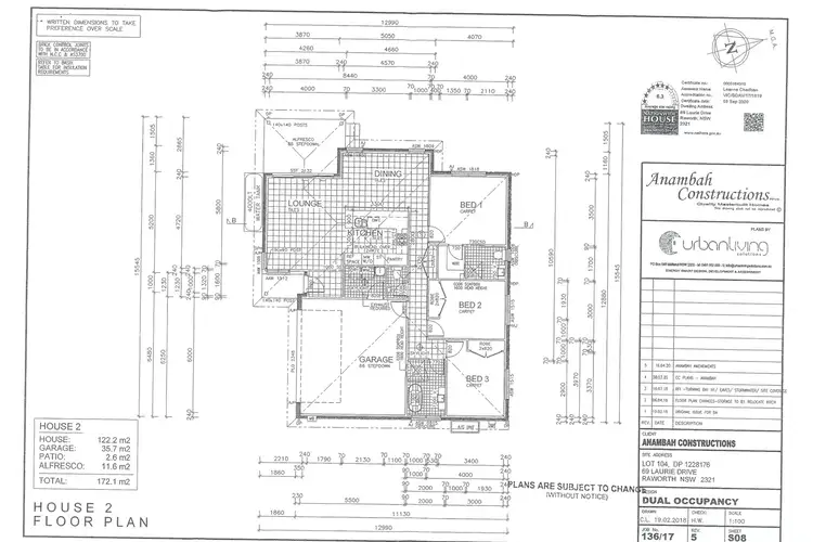 Seventh view of Homely house listing, 1 & 2/69 Laurie Drive, Raworth NSW 2321