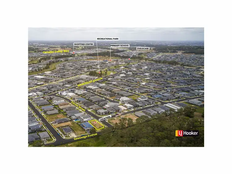 Main view of Homely land listing, 143 Sawsedge Avenue, Denham Court NSW 2565