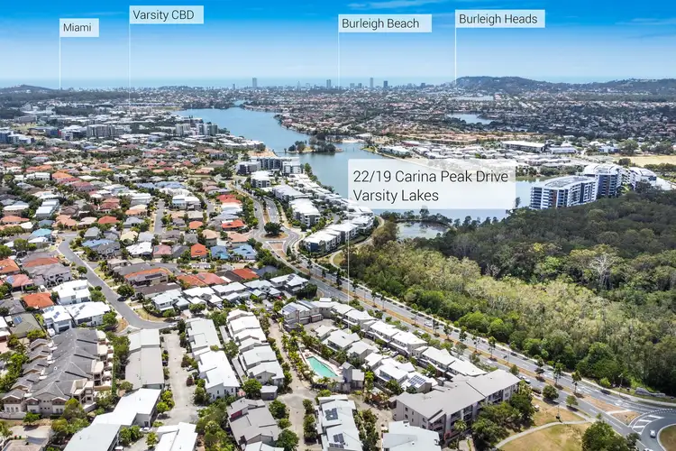 Third view of Homely unit listing, 22/19 Carina Peak Drive, Varsity Lakes QLD 4227