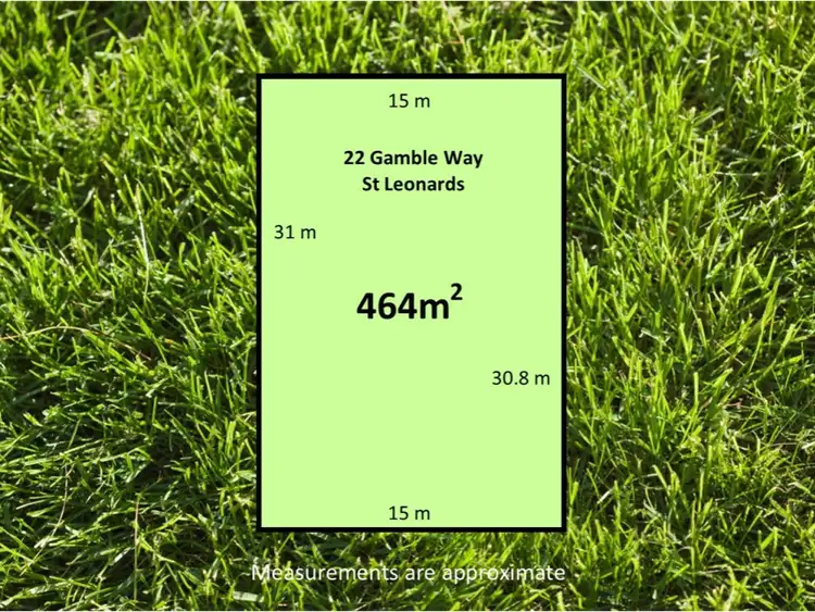Third view of Homely land listing, 22 Gamble Way, St Leonards VIC 3223