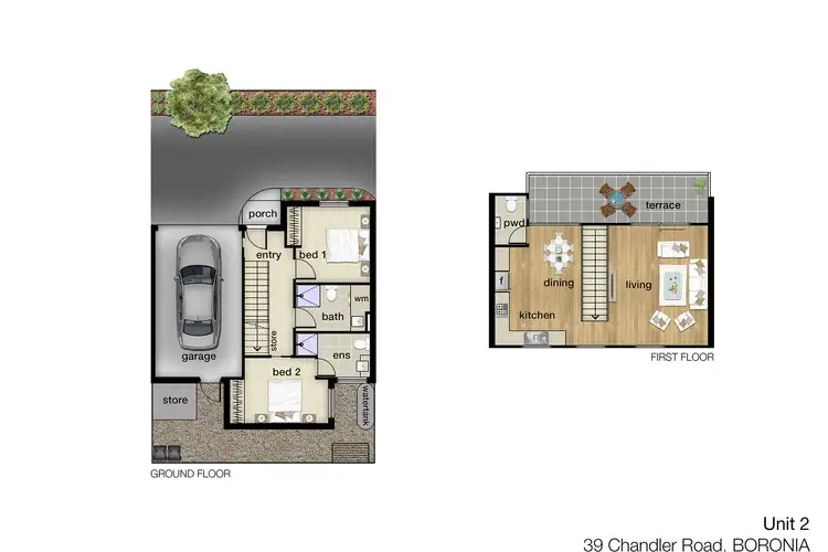 Fifth view of Homely townhouse listing, 1/39 Chandler Road, Boronia VIC 3155