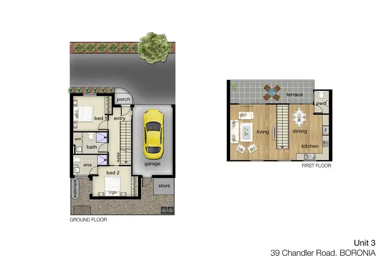 Sixth view of Homely townhouse listing, 1/39 Chandler Road, Boronia VIC 3155