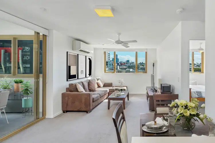 Second view of Homely apartment listing, 406D/191 Constance Street, Bowen Hills QLD 4006