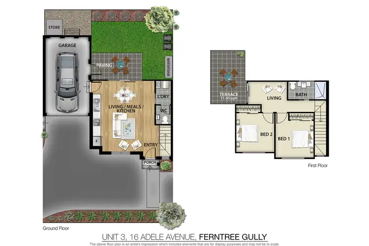 Third view of Homely townhouse listing, 3/16 Adele Avenue, Ferntree Gully VIC 3156