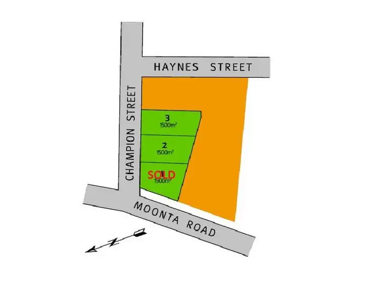 Main view of Homely land listing, Lot 3 Champion Street, Kadina SA 5554