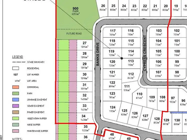 Third view of Homely land listing, Lot 105 Cypress Crescent, Bowen QLD 4805