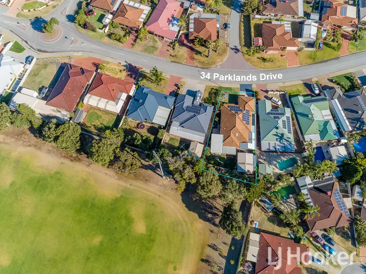 Second view of Homely house listing, 34 Parkland Drive, Warnbro WA 6169