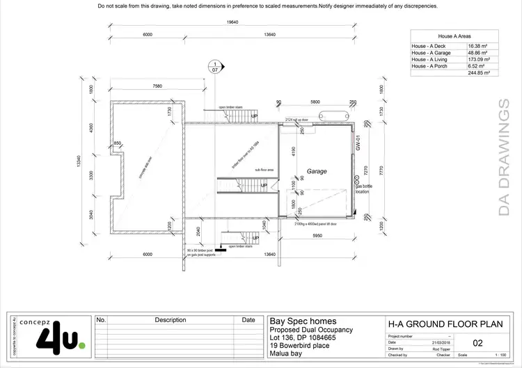Second view of Homely house listing, 19A Bowerbird Place, Malua Bay NSW 2536