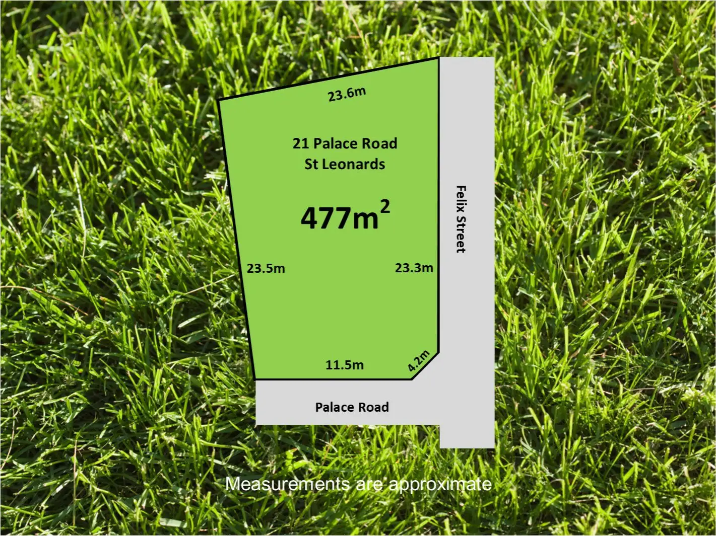 Main view of Homely land listing, 21 Palace Road, St Leonards VIC 3223