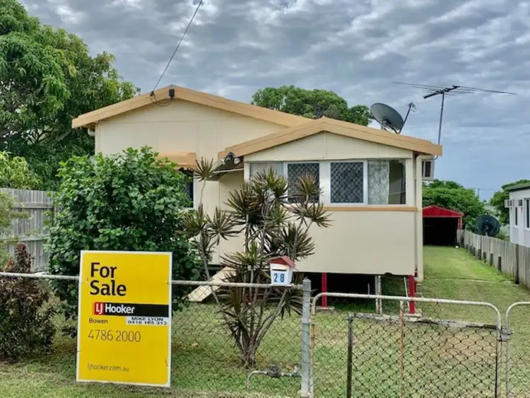 Main view of Homely house listing, 28 Poole St, Bowen QLD 4805