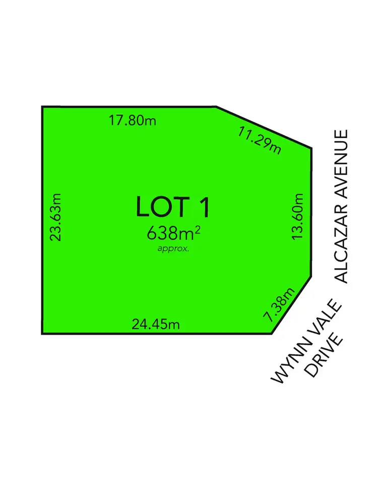 Main view of Homely land listing, Lot 1/7 Alcazar Ave, Gulfview Heights SA 5096