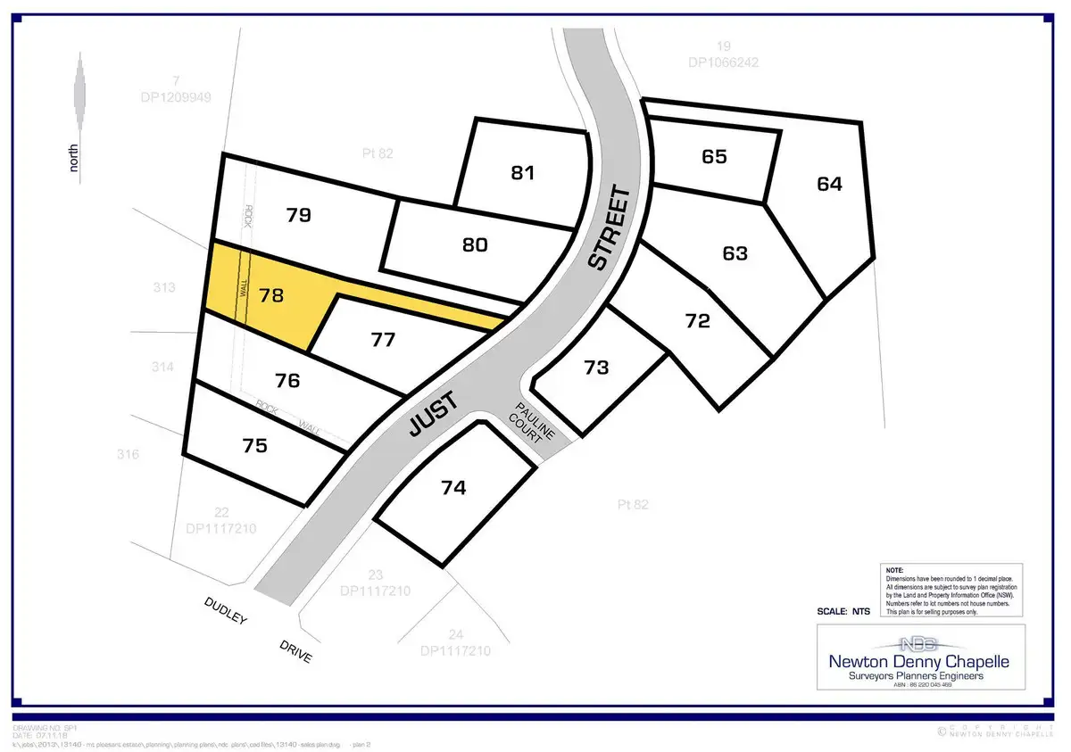 Main view of Homely land listing, 63 Just Street (Lot 78), Goonellabah NSW 2480