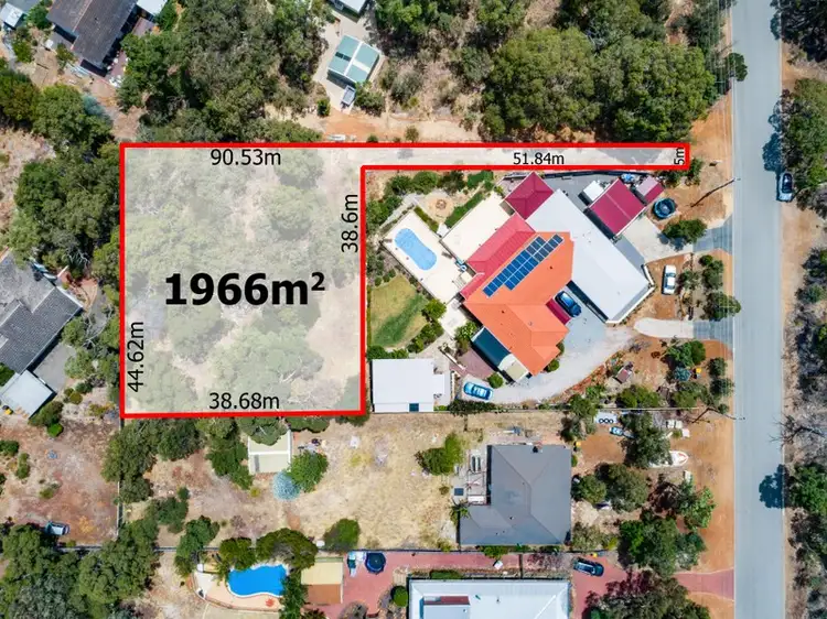 Main view of Homely land listing, 3 Ozone Terrace, Kalamunda WA 6076