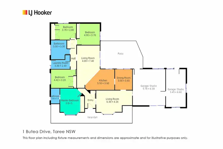 Sixth view of Homely house listing, 1 Butea Drive, Taree NSW 2430
