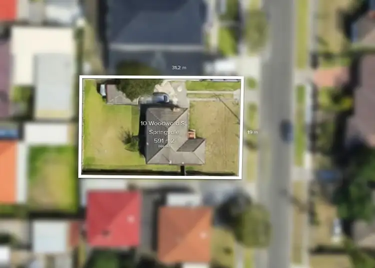 Main view of Homely house listing, 10 WOODWARD STREET, Springvale VIC 3171