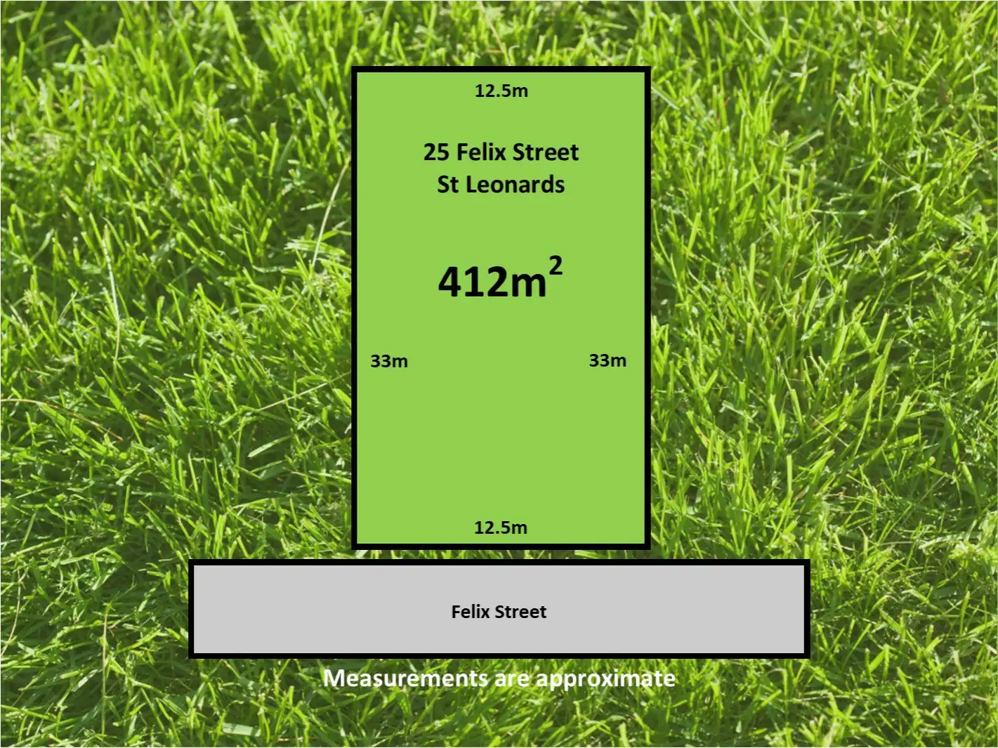 Main view of Homely land listing, 25 Felix Street, St Leonards VIC 3223