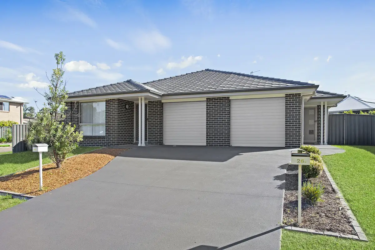 Main view of Homely semi-detached listing, 26 Rein Drive, Wadalba NSW 2259