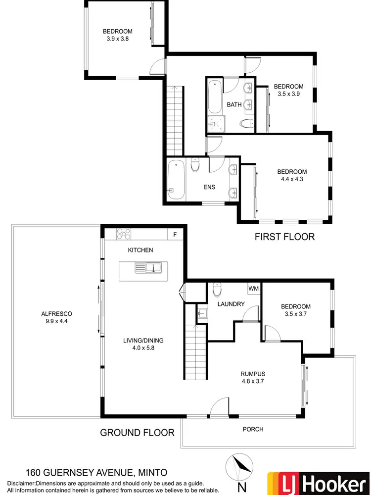 Fifth view of Homely house listing, 160 Guernsey Avenue, Minto NSW 2566