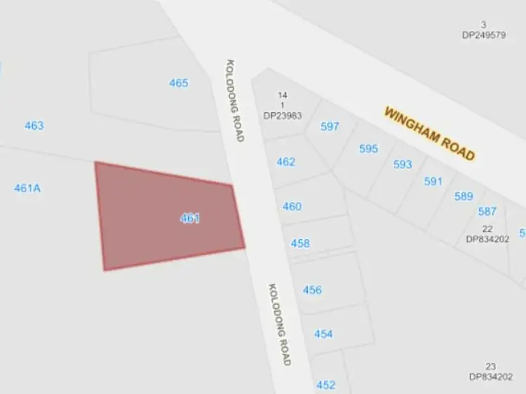 Fourth view of Homely land listing, 461 Kolodong Road, Taree NSW 2430