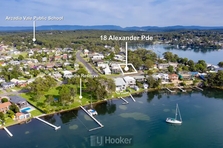 Second view of Homely land listing, 18 Alexander Parade, Arcadia Vale NSW 2283