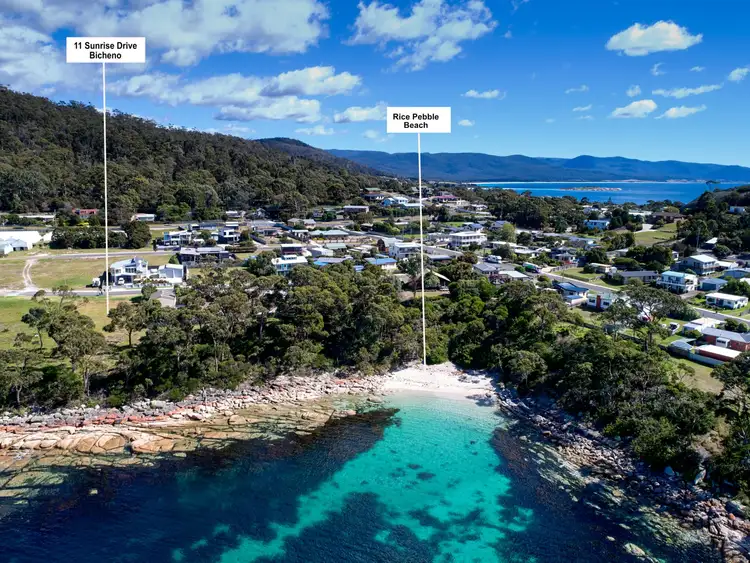 Second view of Homely land listing, 11 Sunrise Drive, Bicheno TAS 7215
