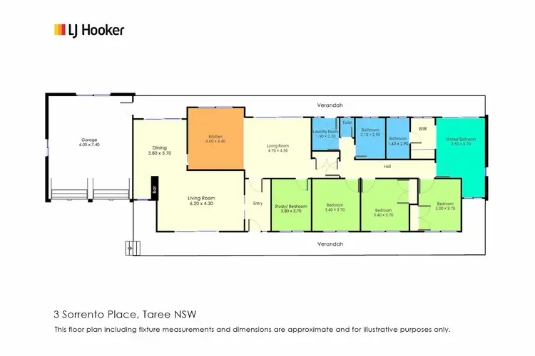 Fifth view of Homely house listing, 3 Sorrento Place, Taree NSW 2430